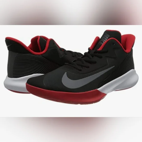 NIKE Men Precision 4 Basketball Shoes - Picture 5 of 5